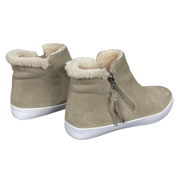 Rebecca Minkoff Shelly Sherpa Booties Women’s 6.5 Casual Fall Winter Cozy - Picture 5 of 11